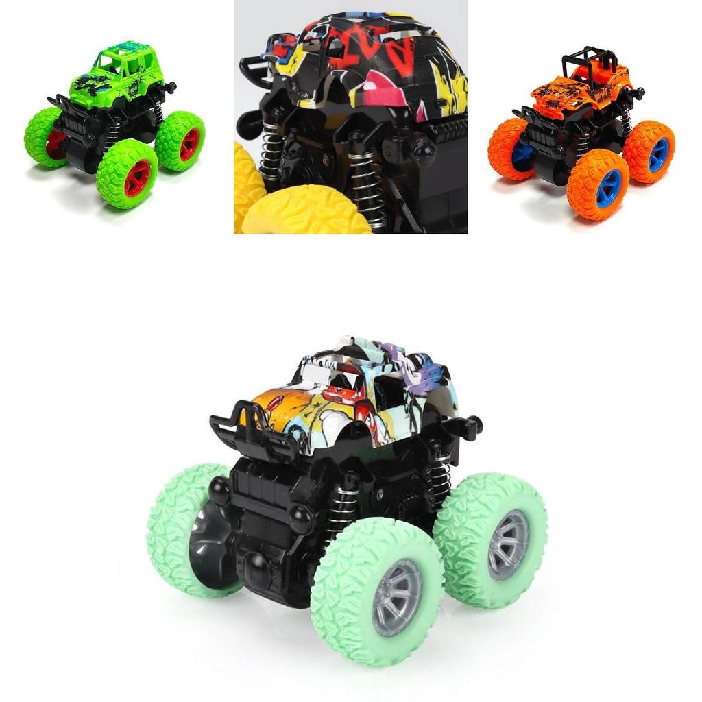 Anti-wrestling Off-road Toy Vehicle With Vibrant Colors And 360-degree Stunt Capability