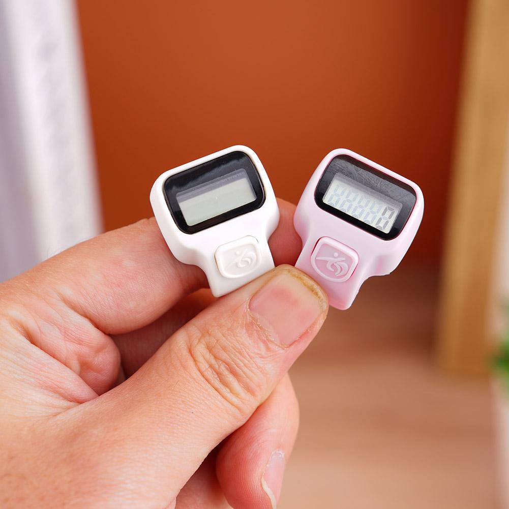Handheld Tally Counter Clicker Counter Finger Counter W/ Islamic Tasbih Bead 5 Digital Number Count Clicker 1