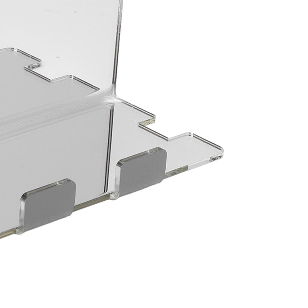 Зеркало для душа в ванной комнате, незапотевающее акриловое зеркало для макияжа, бритья, с крючком из нержавеющей стали