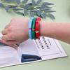 New Resin Bamboo Elbow Beaded Bracelet for Women Vintage Acrylic Curved Tube large Elastic Bangles Bracelets Summer Jewelry Gift