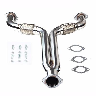 Нержавеющая сталь Y-образный коллектор и выпускной коллектор Downpipe для Nissan 350Z/G35