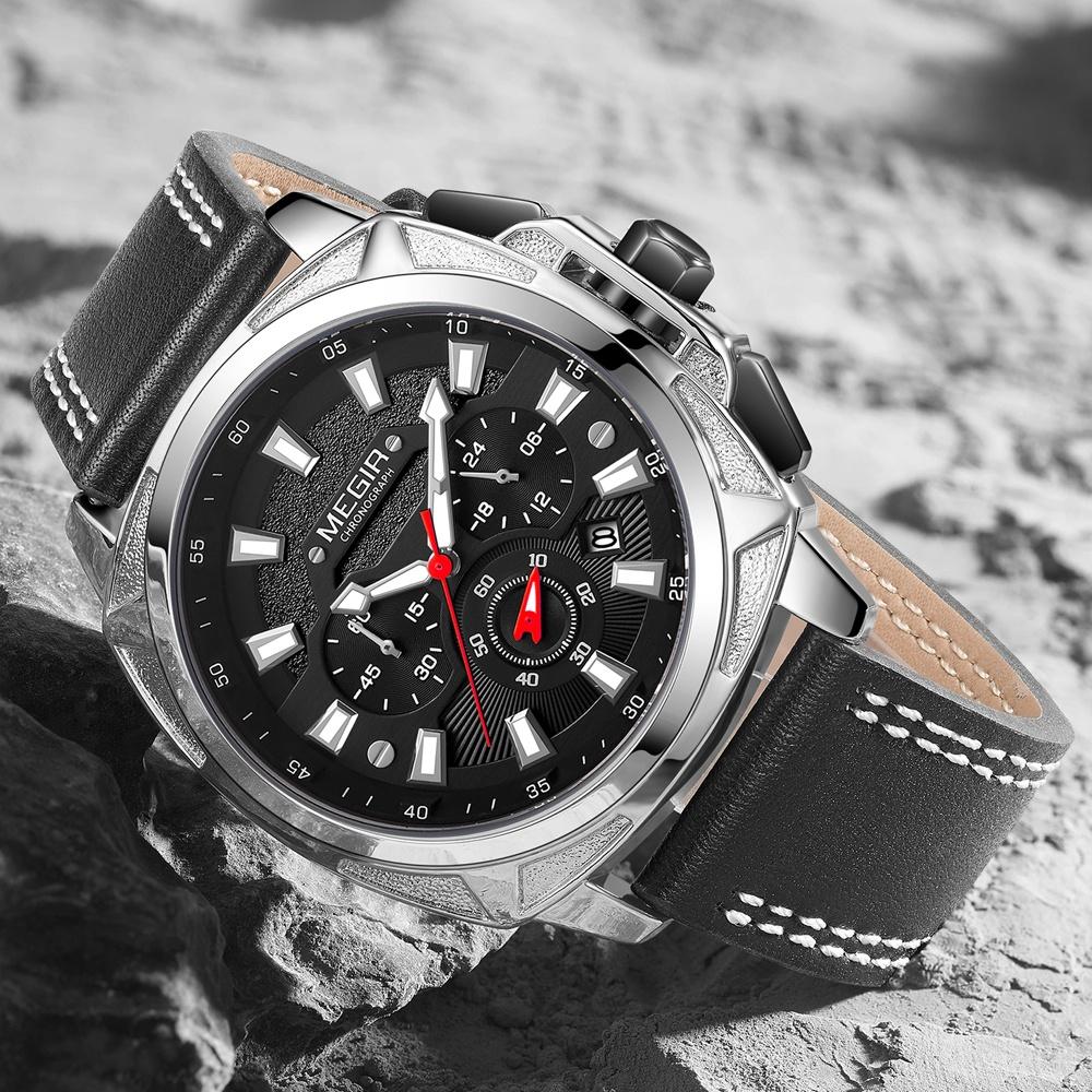 Мужские часы модные спортивные хронографы роскошные водонепроницаемые мужские часы аналоговые кварцевые наручные часы Relogio Masculino