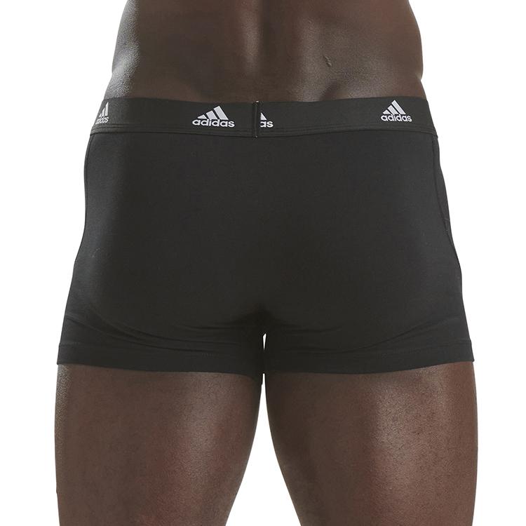 Adidas Быстросохнущие трусы-боксеры Letter, 3 пары, мужское нижнее белье, черные 4A1M02-000