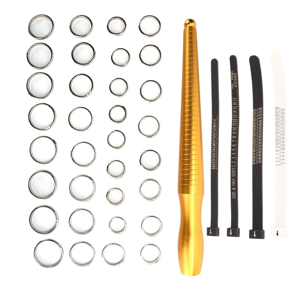 Профессиональный кольцевой мандрель палка палец калибр кольцевой калибр измерительный инструмент ювелирные инструменты