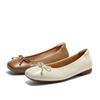 Senda Grandma Shoes Women's 2026 Spring New Flat Chicken Rolls Shoes Shallow Single Shoes WP072AQ6