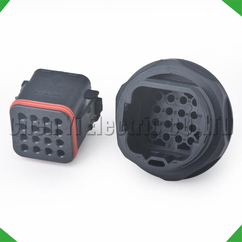 16 Pin Automotive Connectors headlight Wire harness Plug 132016-001 132016-000 For Lveco X5000 M3000S