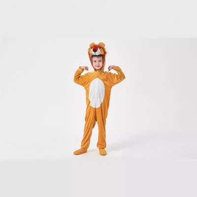 Новый детский комбинезон для ролевых игр животных на Хэллоуин, костюм льва для сценического выступления