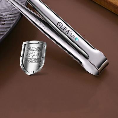 Щипцы для гриля, посуда для приготовления мяса для выпечки барбекю, серебряные кухонные аксессуары, принадлежности для кемпинга, бесплатная доставка, зажим для барбекю