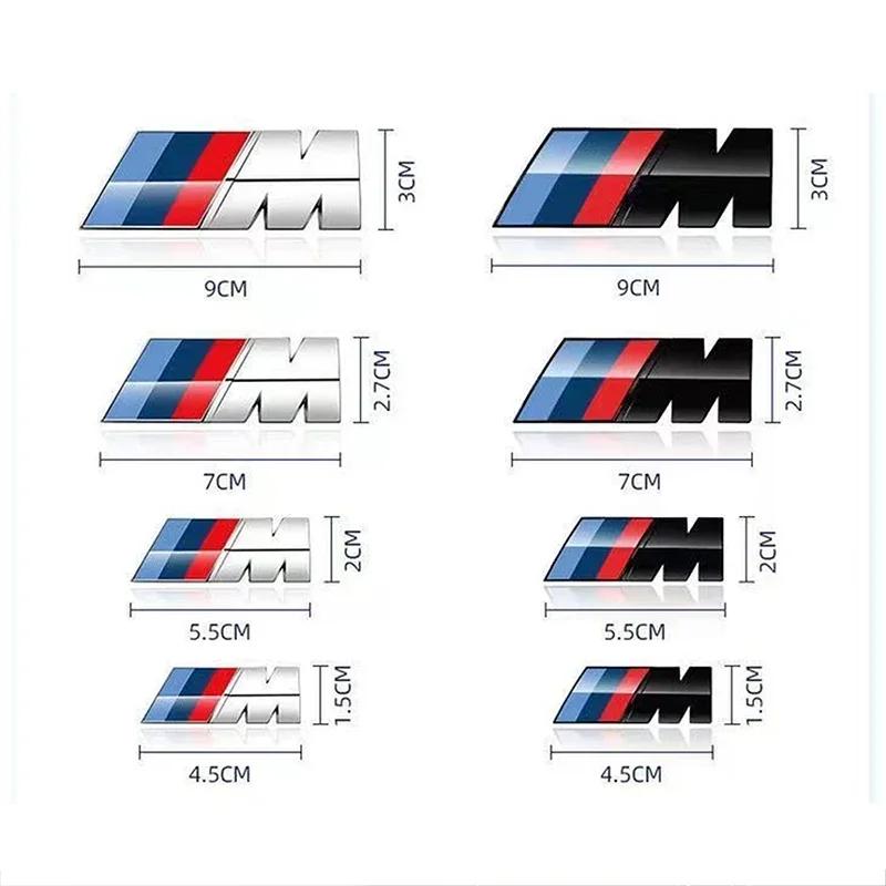 MUSE5 ABS Наклейки с логотипом BMW M Аксессуары для украшения кузова и багажника Для BMW M X1 X2 X3 X4 X5 X6 E30 E34 E39 E36 E46 E60 E62 E90 E91 E92