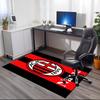 Custom Name Ac Milan Printed Carpet Rug For Office Chair Living Room Bedroom Kitchen Room Decor Gifts