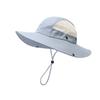 Quick-dry Folding Bucket Hat Nylon Hiking Cap Simple Men Fisherman's Hat  Summer