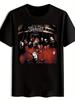 Графическая футболка Slipknot - Черная футболка с круглым вырезом и короткими рукавами с логотипом группы