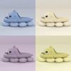 TUINANLE Summer Slippers Thick Platform Bathroom Unisex Slippers Non-slip Flip Flops Women Shark Soft Sole EVA Indoor Slides