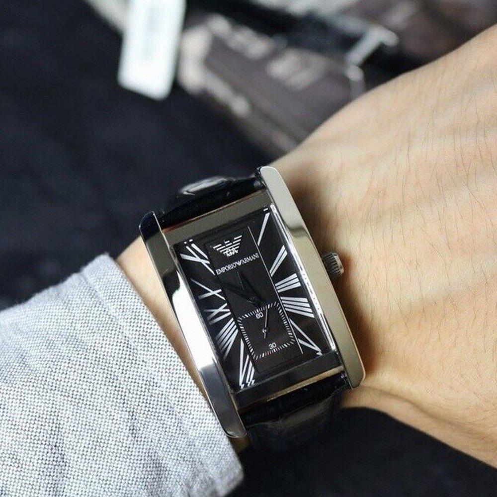 Emporio Armani AR0143 Классические черные мужские часы