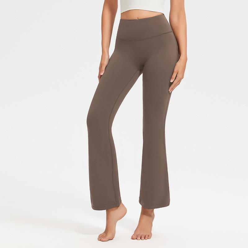 New Fashion Sports Casual Flared Yoga Pants Women High Waist Hip Lifting Fitness Yoga Trousers Women Slim Fit Loose Joggings Running Yoga Pants 25587