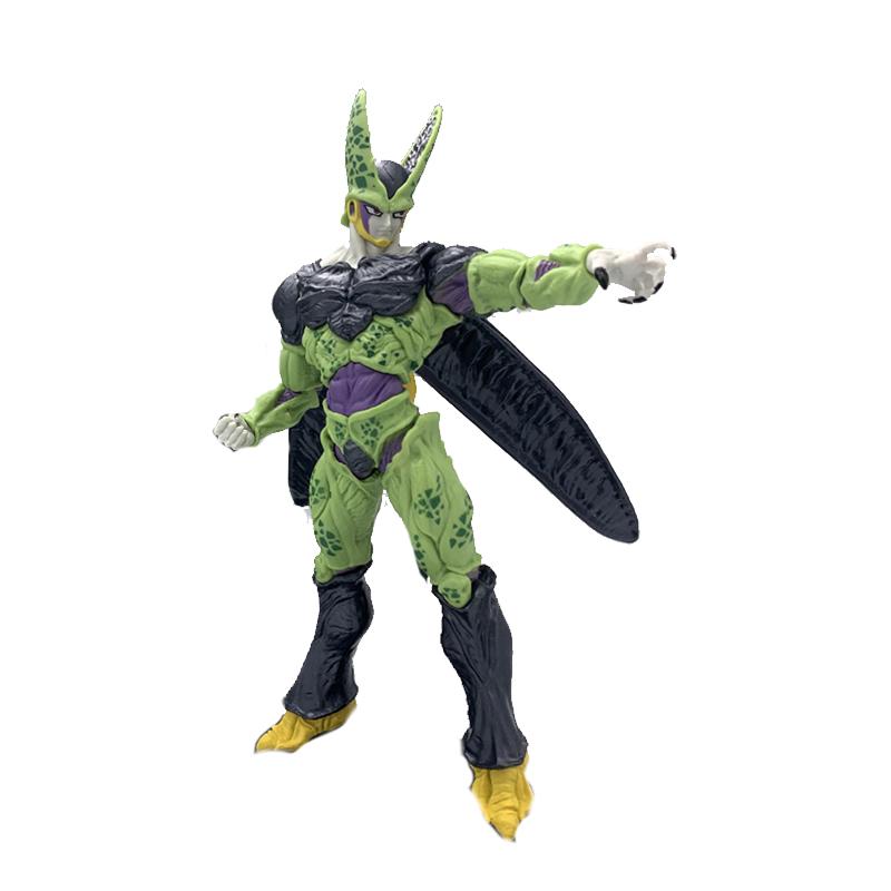 FigureCrazy Фигурка Cell Ultimate Shape Dragon Ball Z Goku Боевые Солдаты Cell Фигурка DBZ Кисть ПВХ Фигурка на шарнирах Коллекционная Игрушка