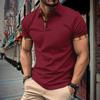 Men's Casual Short Sleeved Polo Shirt Versatile T-shirt