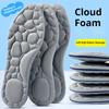 5D Memory Foam Insoles for Shoes Men Outdoor Running Sports Insole Feet Shock Absorption Shoe Sole Plantar Fasciitis Shoes Pads