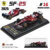Ббураго 1:64   F1 Sf25 Макларен Феррари Ред Булл Мерседес-АМГ Сплав Модель Автомобиля Серия Моделей Автомобилей Рождественский Подарок Игрушки