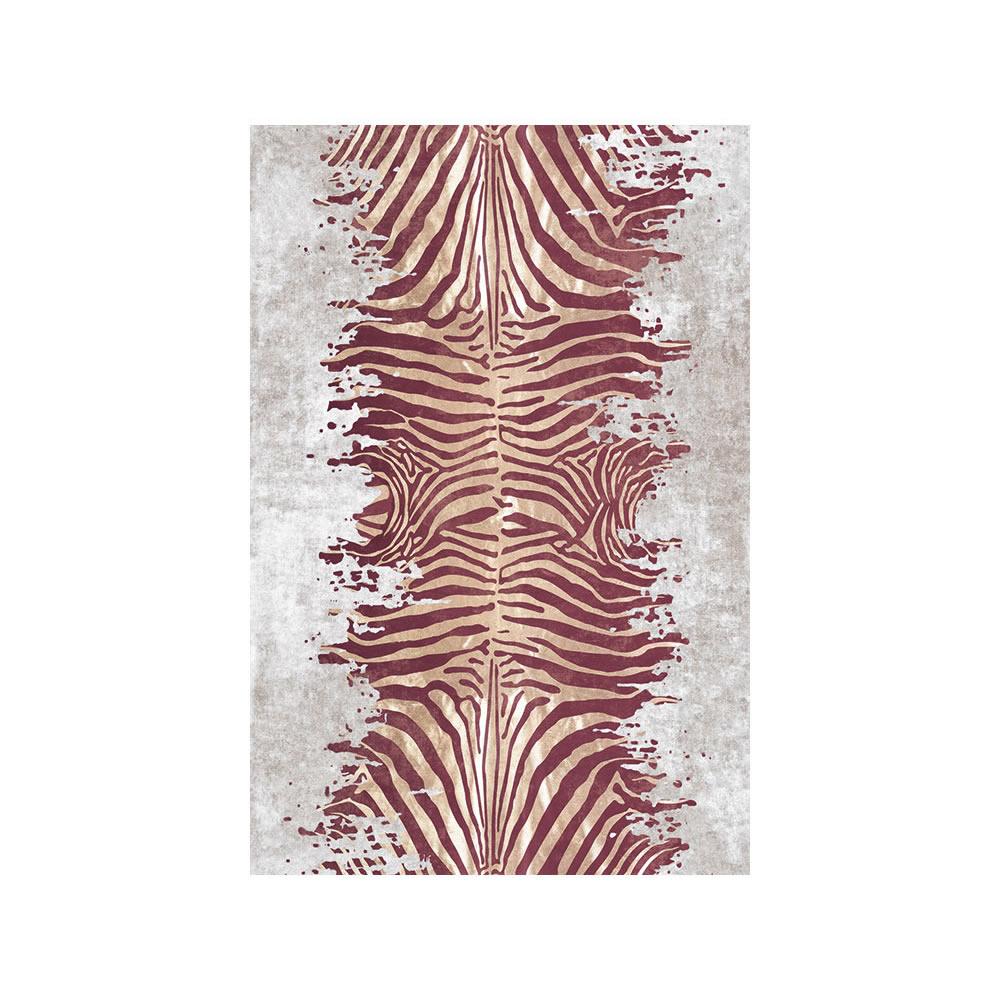 EPeddler Home Modern Zebra Pattern Digital Printing Washable Non-Slip Leather Base New Generation Living Room, Bedroom, Hallway Carpet