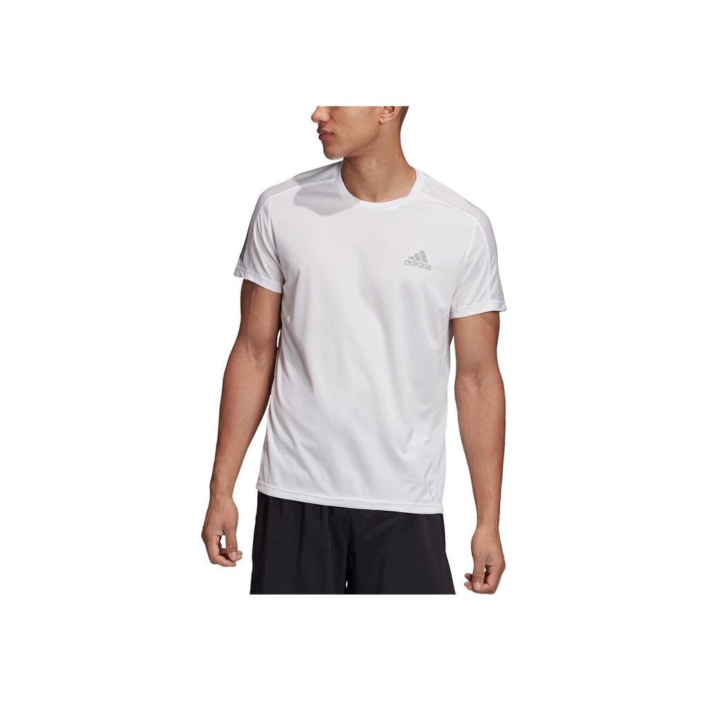 Adidas Running Sports Short Sleeve T-Shirt Men Tops White GC7868