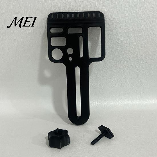 Portable Fishing Gear Rack Kayak Tool Holder, Fits Standard T-Track Kayak, Lures Tackle Organizer Hook Pliers Storage for Boat, Accessories
