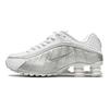 Nike Женские кроссовки Shox R4 'Белый металлик' AR3565-101