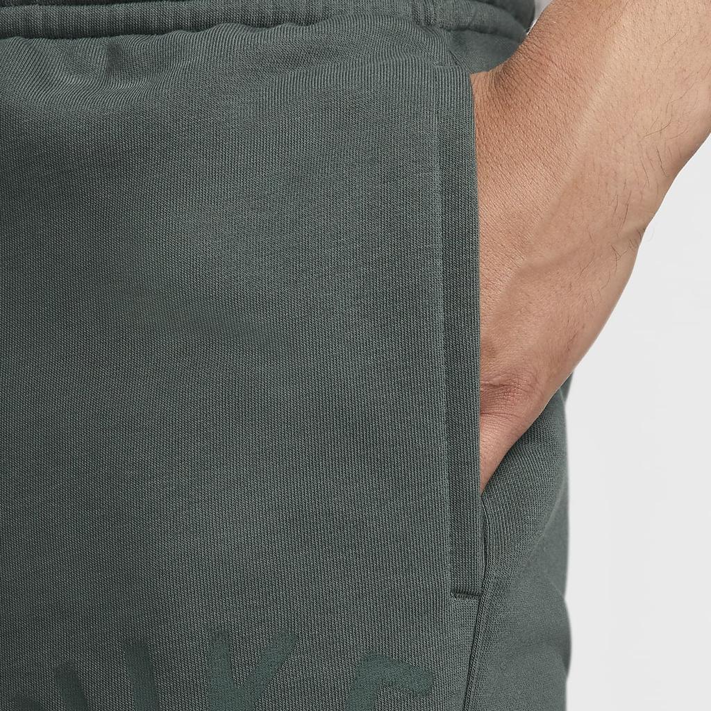 Nike Swoosh Dri-FIT флисовые спортивные штаны мужские джоггеры винтажно-зеленые FV9947-338