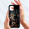Чехол для мобильного телефона для Iphone 12 Mini 11 Pro X Xs Max Xr 8 7 6 6s Plus Se черный силиконовый чехол из ТПУ Fundas Capa Panther Cheetah