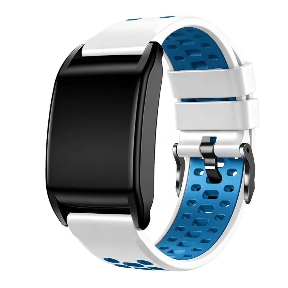 Soft Silicone Replacement Wrist Band Strap Compatible With Whoop 5.0/MG Life Fitness Tracker Adjustable Sweat‑proof Sports