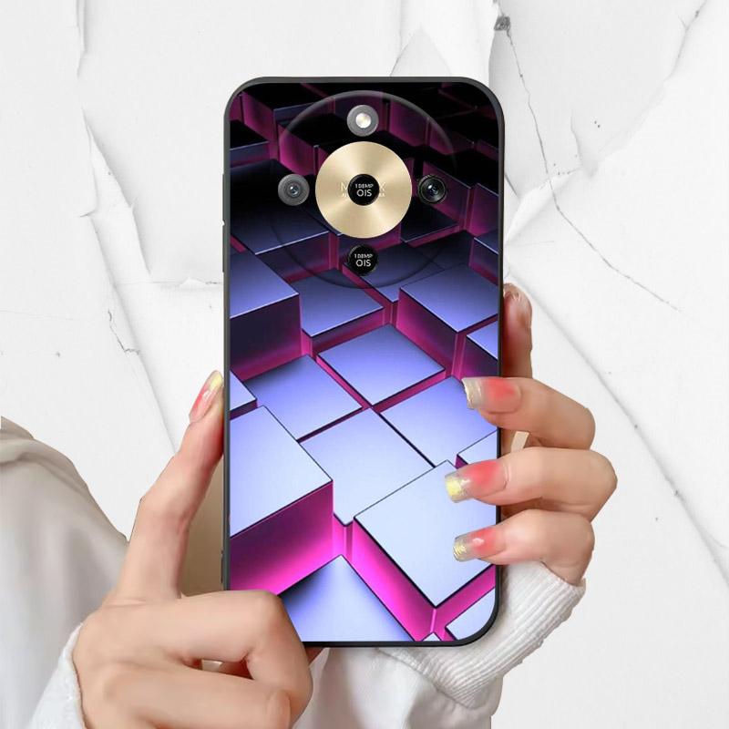 For Honor X9d Case Soft TPU Phone Case For Honor Magic8 Lite Matte Back Cover For Honor X70 Shockproof Silicone Bumper Funda