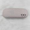 Fashion Glasses Case Hard Shell Linen Fabrics Eyewear Cases Cover Protective for Men Women Sunglasses Eyeglasses Glasses Box