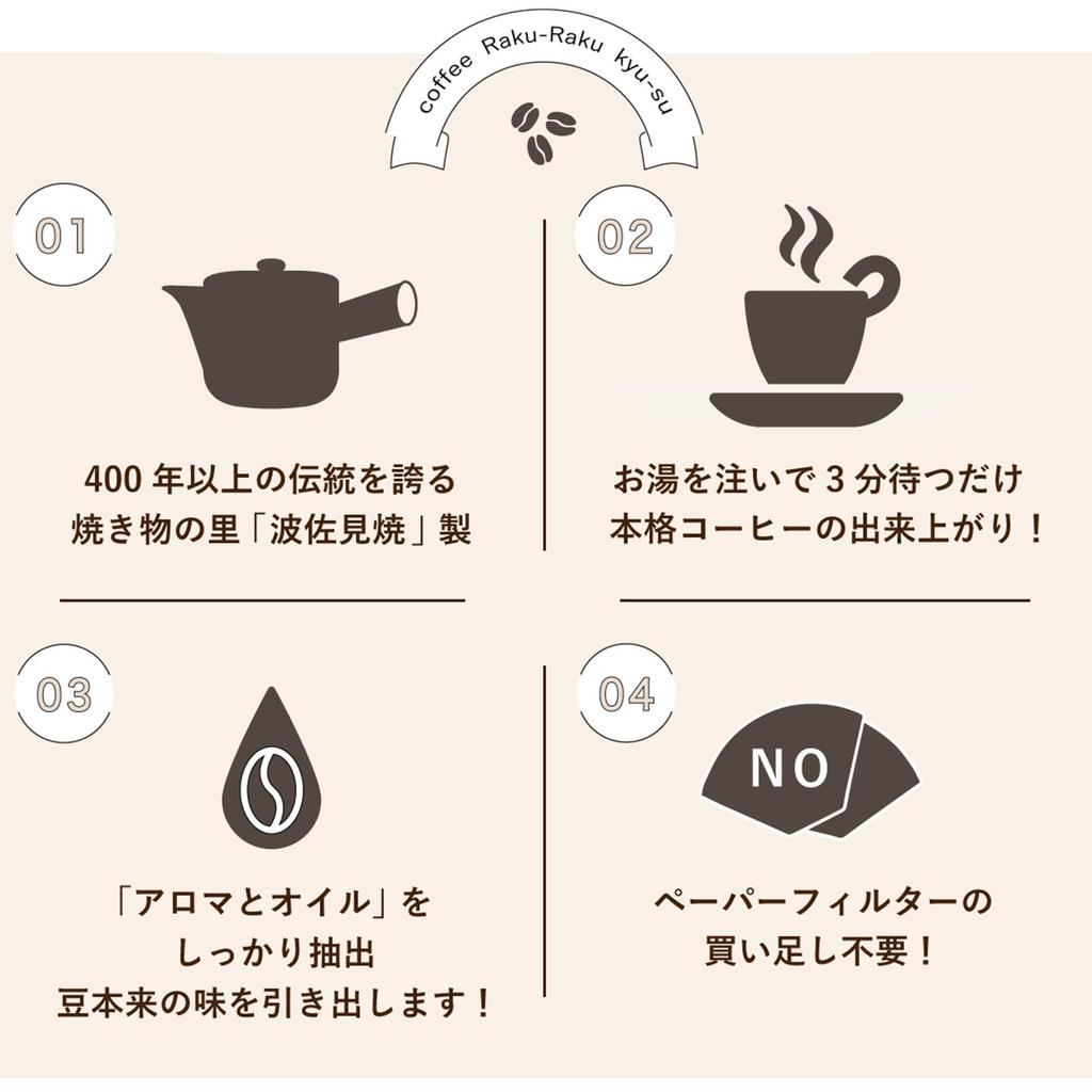 Кофейный чайник для кофе от Hasami, изготовленный в печи Chojuro, емкостью 300 мл. Приблизительно 2 чашки. Можно мыть в посудомоечной машине. С фильтром. Просто залейте горячей водой и дайте ей закипеть.