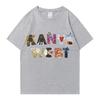 Y2K HipHop Kanye West Album TShirt Harajuku Fashion Graphic Apparel Vintage Street Style Short Sleeve Unisex Women Men Tshirt