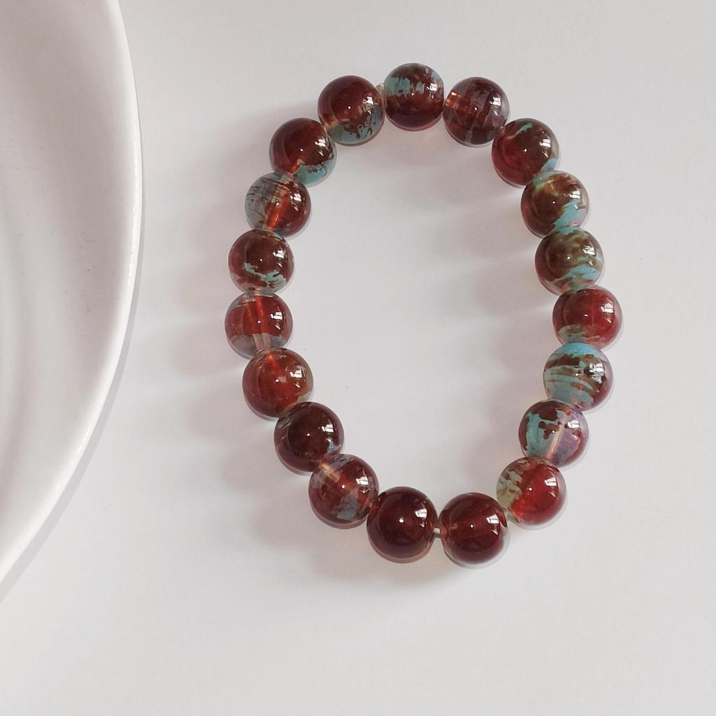 Новый градиентный браслет из бисера - идеальный летний подарок для девушек и студентов