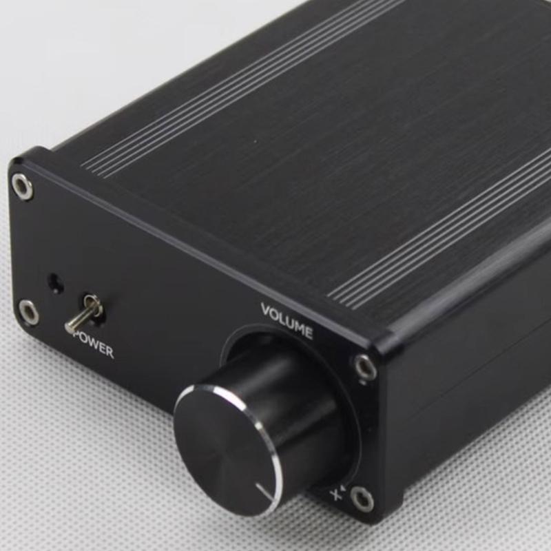 Портативная плата усилителя TDA7498E 100 Втx2 Готовая плата усилителя 2CH с корпусом, долговечная