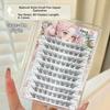 Self Adhesive/Without Glue 80 Clusters False Eyelashes Anime Style False Eyelashes  Daily/Party