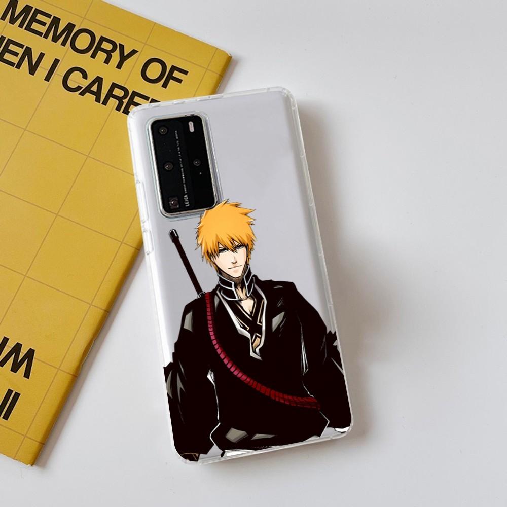 Чехол для телефона Bleach Куросаки Ичиго для Samsung S10 20 22 23 A10 40 для Xiaomi10 Note10 для Huawei P50 20 Honor60 70