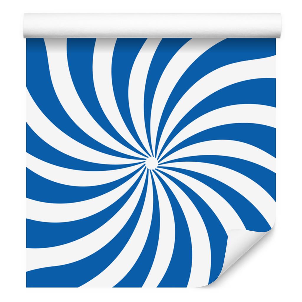 Hippie wallpaper background blue, white and azure for living room and bedroom 50x1000