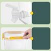 Cold Water Kettle Large Capacity Thicken Faucet Sealed Drink Storage Pot for Kitchen Yellow?3.5L