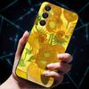 3D Цветочные тисненые чехлы для Samsung A25 A35 A55 5G Мягкие силиконовые чехлы для телефона для Galaxy A25 5G Задняя крышка Ракушка SamsungA55