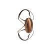 Gucci Ophidia Полоска с логотипом Канва и кожа Круглая сумка Рюкзак Мини Женский рюкзак Эбеновый Коричневый 598661-96IWG-8745