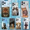 Забавные Выражения Лошадь Телефон Для iPhone 13,12,15,14,11,16,17,Plus,Pro Max,XS,X,XR,SE,Mini,8,7,Мягкий Силикон Черный