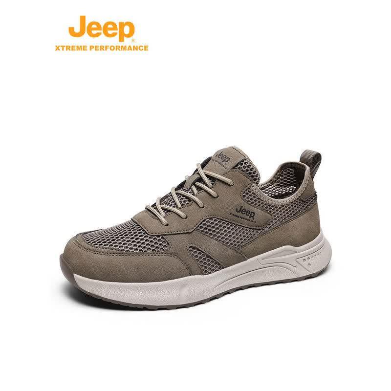Jeep Мужские уличные сетчатые кроссовки для бега P620912017