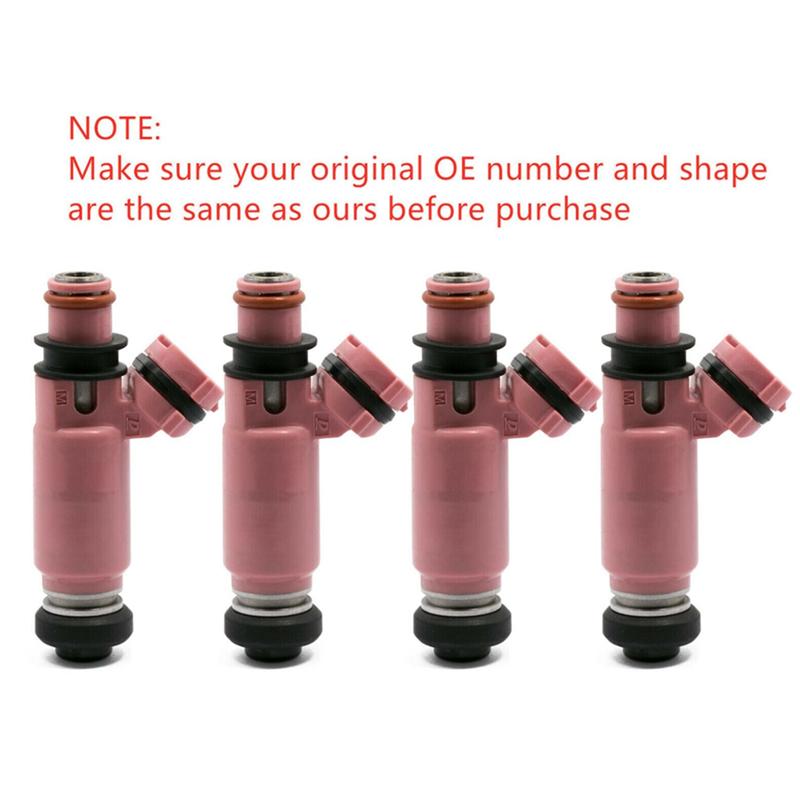 2PCS Fuel Injector 565Cc Accessories Fuel Supply Injection Nozzle 16611-AA510 195500-3910 For Subaru STI WRX Forester