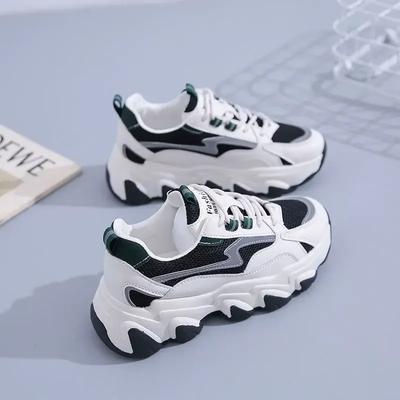 Спортивные высокие кроссовки на платформе корейская спортивная обувь для женщин 39 стильная распродажа эстетическая повседневная обувь 2024 года новая женская обувь A In