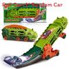 Dinosaur Shape Folding Track Car For Kids With Transforming Features And Interactive Play