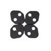 For Ford F150 F-150 Raptor 2015 2016- Car Door Lock Cover Anti-Rust Door Catch Buckle Protector Case Sticker Trim Frame