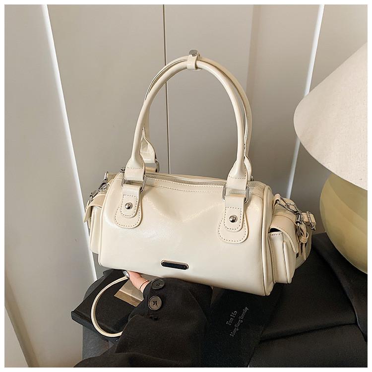 IELGY Korean Version High-End Fashion All-Match Portable Commuter Bowling Bag