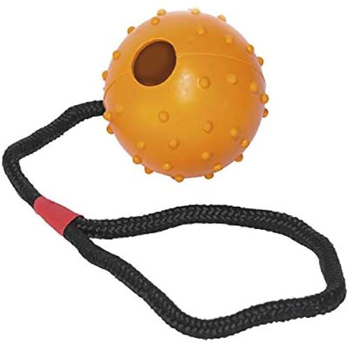 Jouet pour chien - GLORIA - Balle en caoutchouc - 7 cm - Souple et durable - Idéal pour l'extérieur